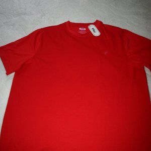 Fila Performance Short Sleeve T Shirt, Red XL. NWT Crew Neck. Buy 2 and SAVE